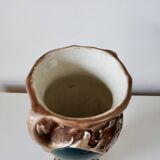 Art Nouveau style slip vase signed Gustave de Bruyn - 1920s