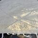 White Berber rug in natural wool 250cm x 150cm