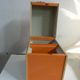 Ranking Flambo orange vintage metal box 1970