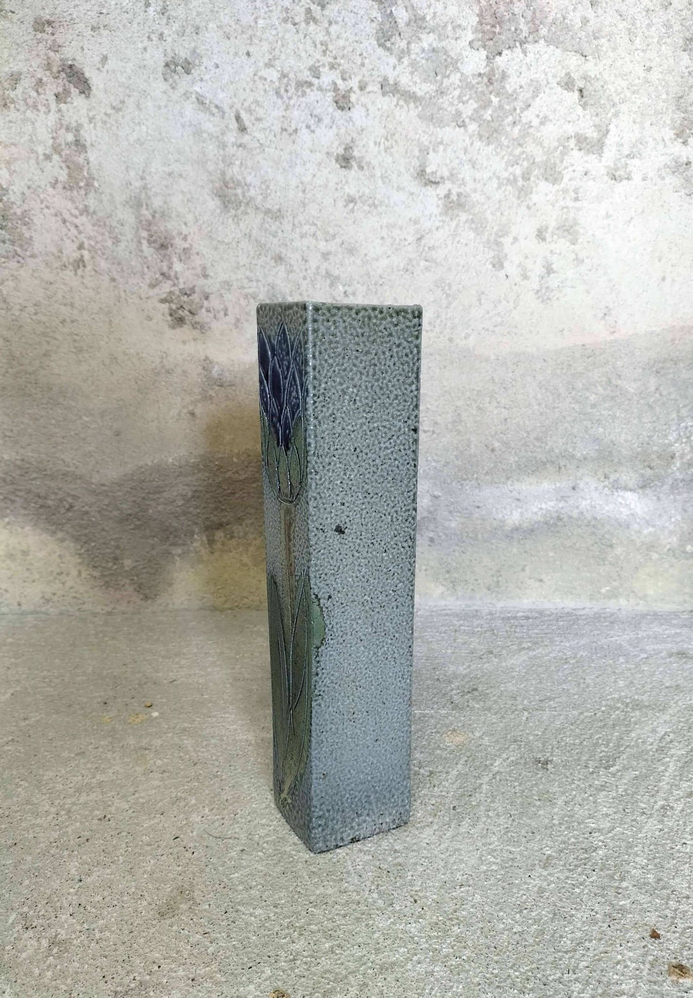 Vase en céramique, grès au sel, Jean Claude Monange