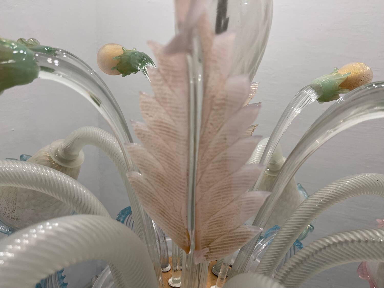 Large Venetian Murano Glass Chandelier 1960’s