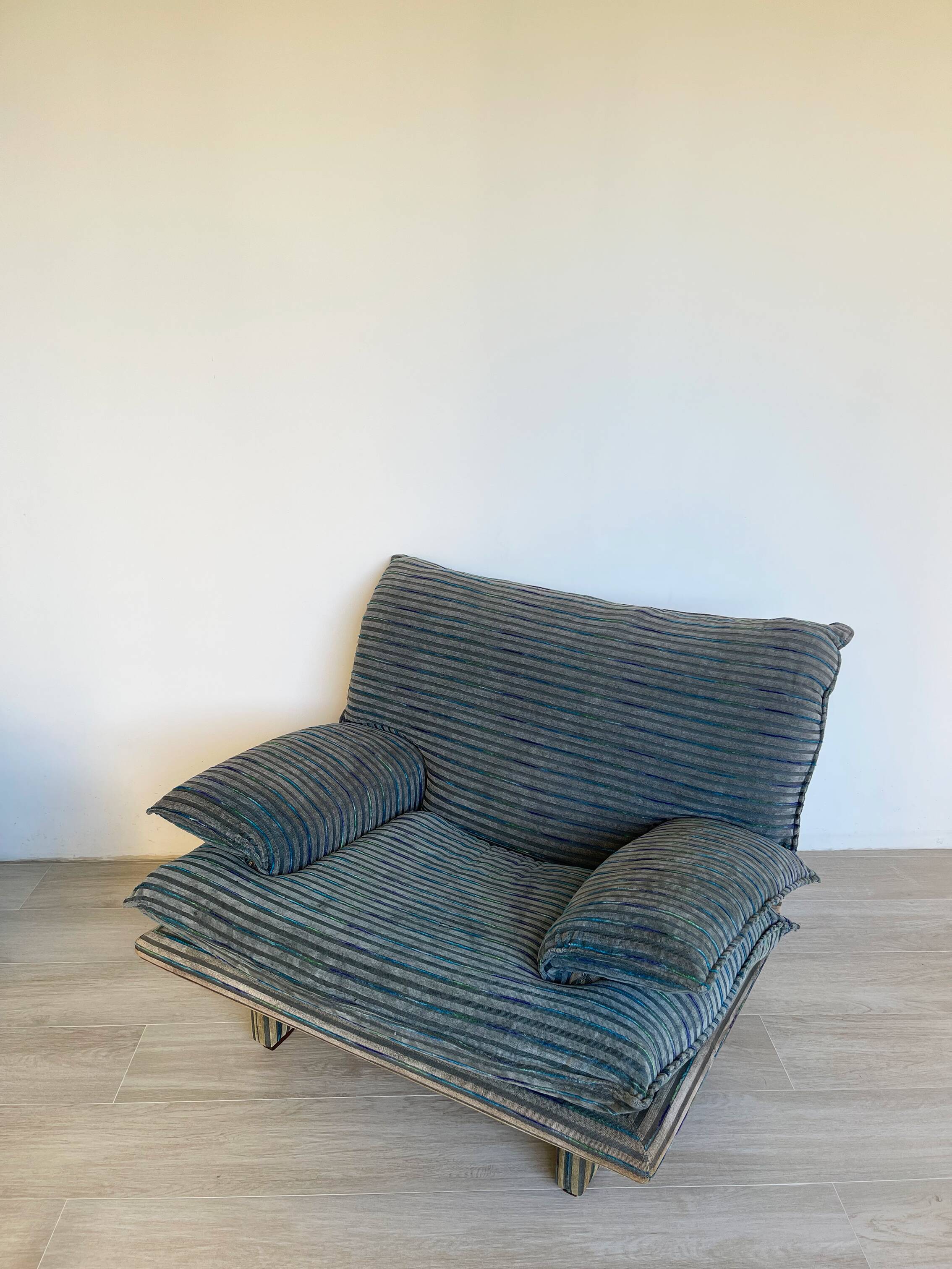 Fauteuil Grand Post Moderne des années 1980