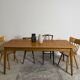 Vintage dining table – tapered legs – 1950s-1960s