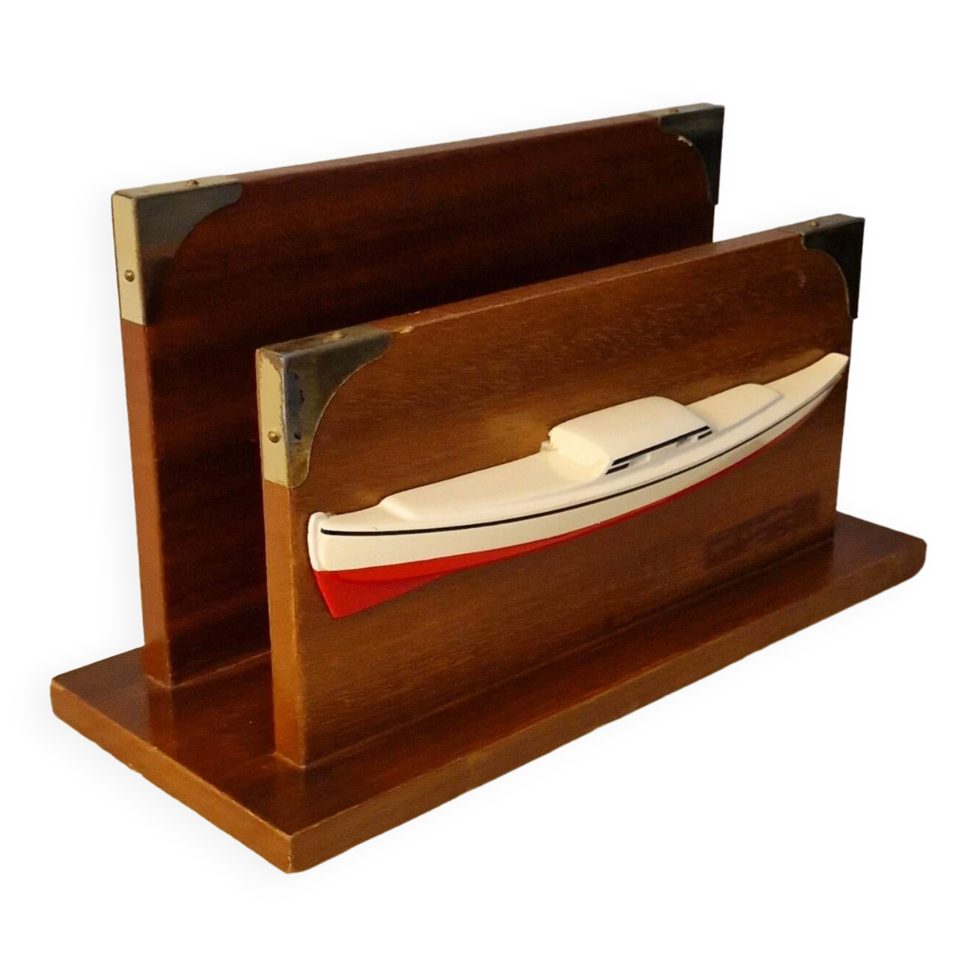 Porte courrier style bateau 1950