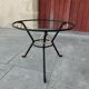 20th century wrought iron coffee table