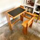 Bureau modulable Trama pour enfant en bois clair