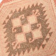 3x11 Vintage Runner Rug, Peach Color Rug, Vintage Runner Rug, 91x328Cm