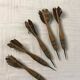 Old toy target round cardboard and feather darts 1960