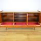 Enfilade Compass Feet in Mahogany, France Vintage 1960