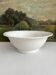 White earthenware salad bowl from Digoin Sarreguemines