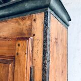 Wood and zinc cabinet