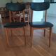 paire de chaises scandinave 1960