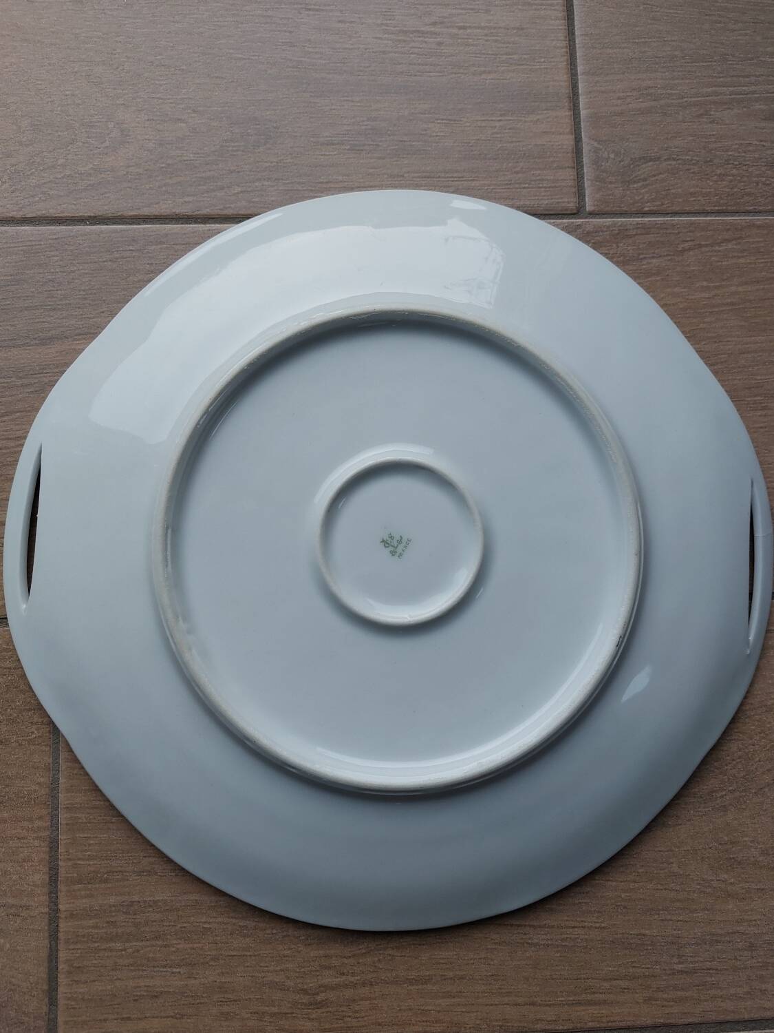 Porcelain pie dish, cake dish