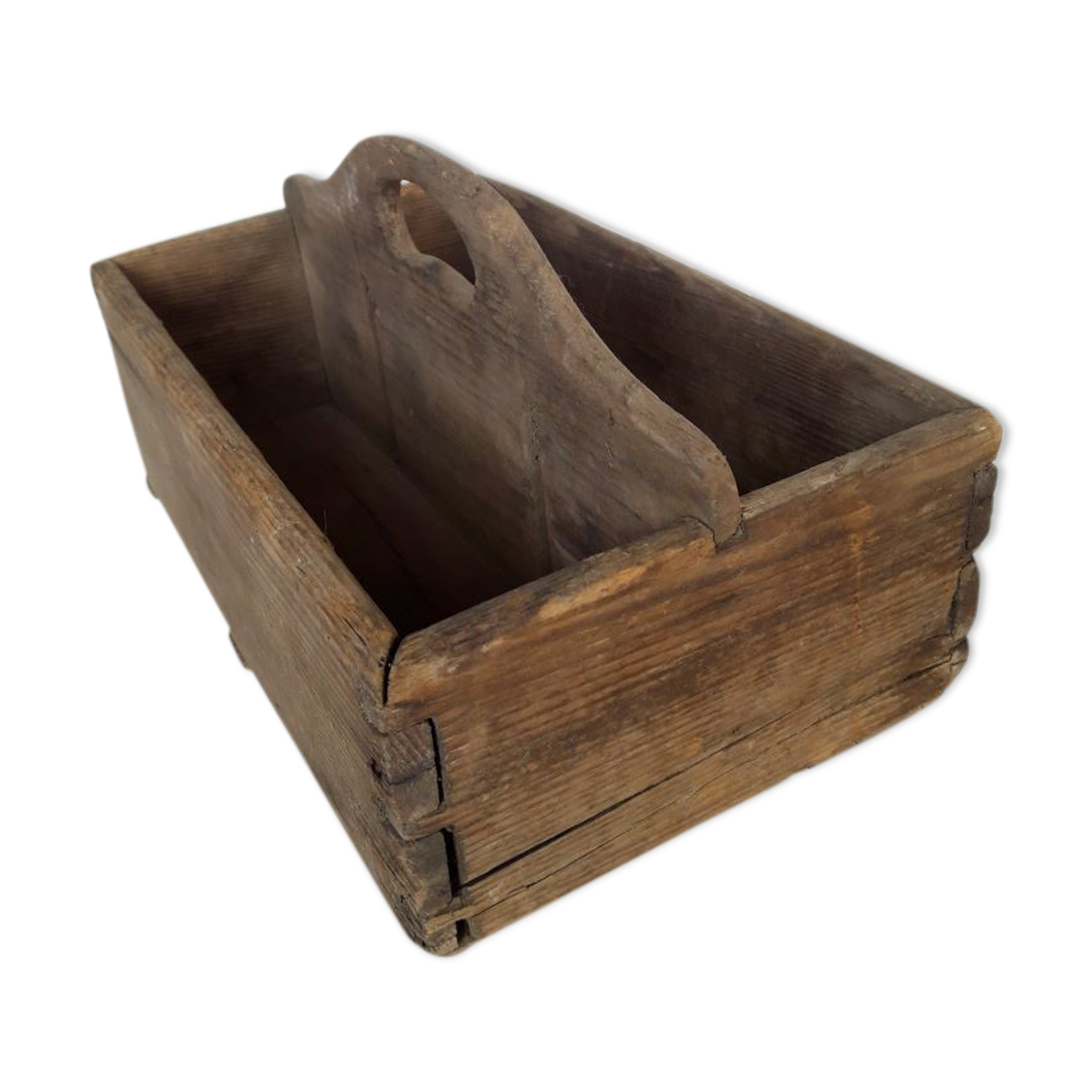 Antique artisan workshop wood locker