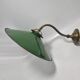 Wall light in enamelled sheet metal