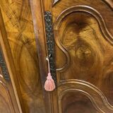 walnut cabinet gendarme hat