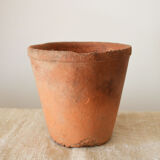 4 old terracotta pots height 12 cm