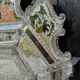 Miroir vénitien en verre de Murano, vers 1930
