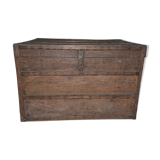 Old trunk / storage chest – rustic chic – solid wood