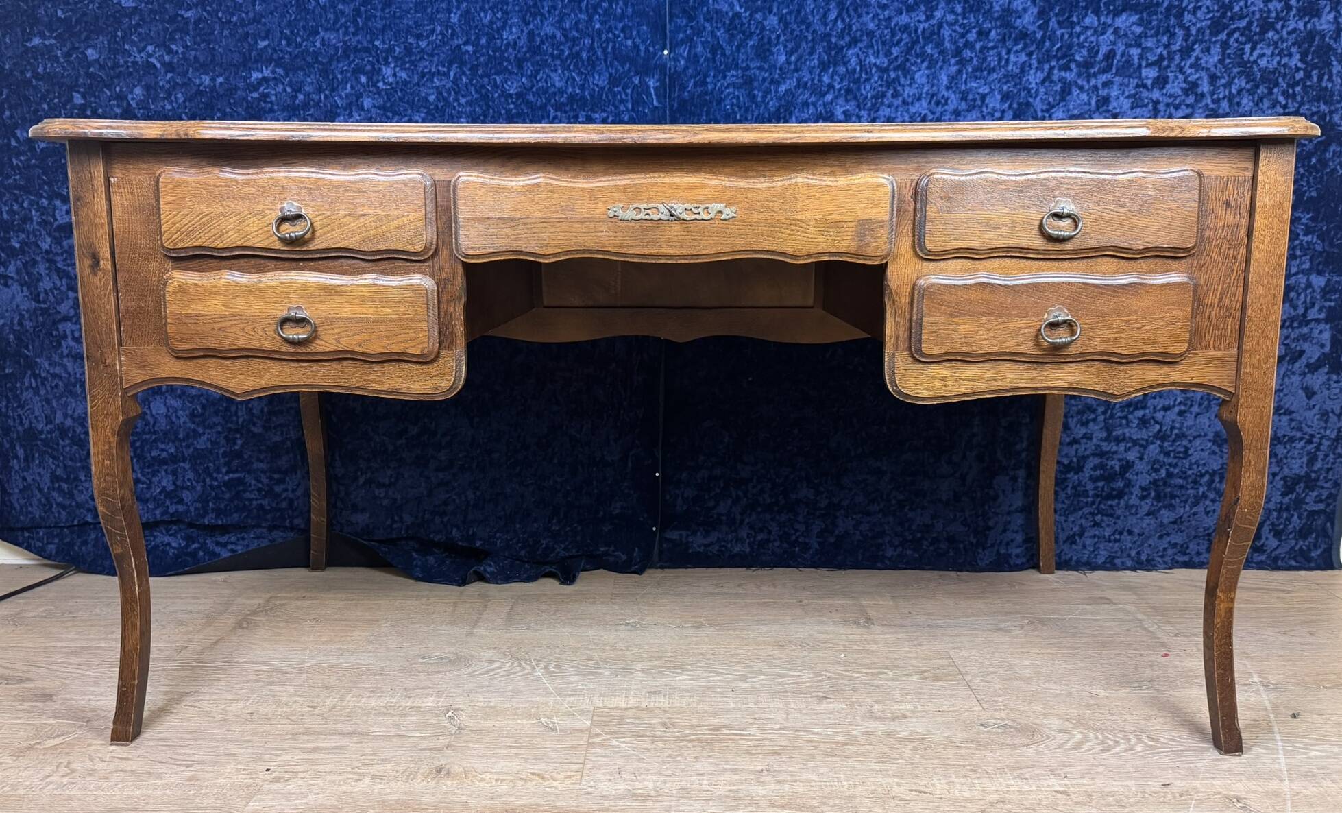 LXV style oak desk circa 1950