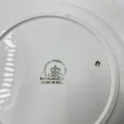 Lot de deux assiettes Royal impérial Nimy