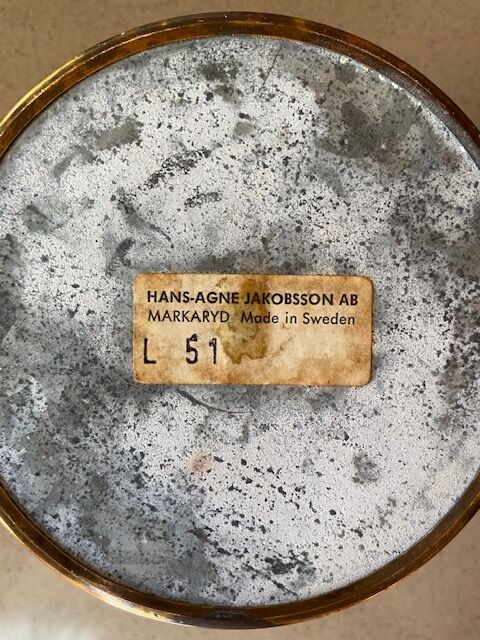 Paire de bougeoirs d'Hans-Agne Jakobsson