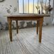 Oval farmhouse table oak 1960