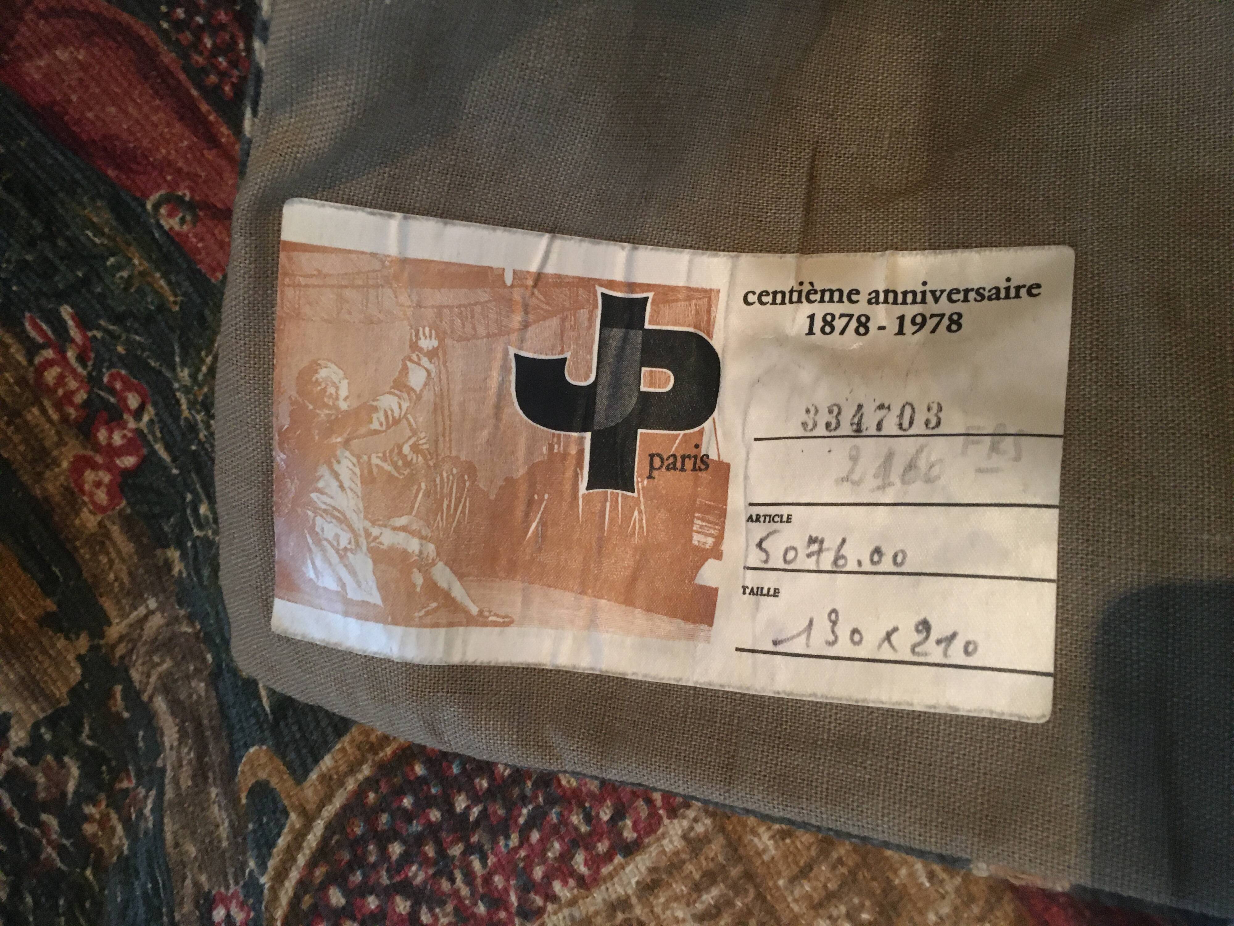 The grape harvest "JP Paris, 100th anniversary" 210x130