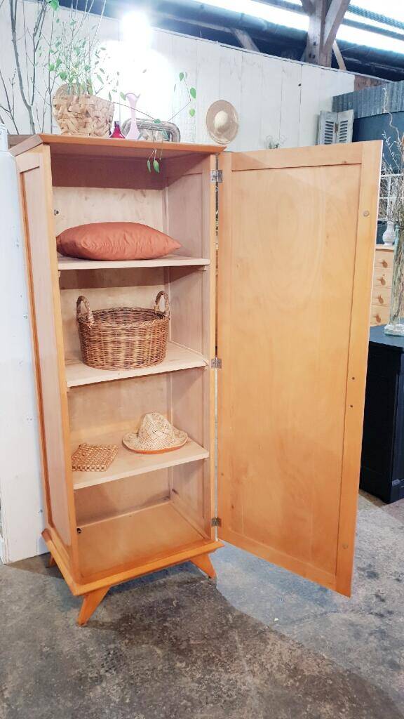 Vintage boarding school cabinet