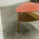 Baumann "bowwood" tripod coffee table designed by Hugues Steiner 1960