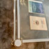 Table basse double plateau verre