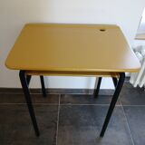 refurbished wooden school desk