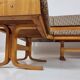 Canapé d’angle et 2 chaises par Ludvik Volak pour Drevopodnik Holesov, années 1960