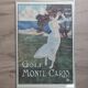 Golf monte-carlo framed poster after elio xim