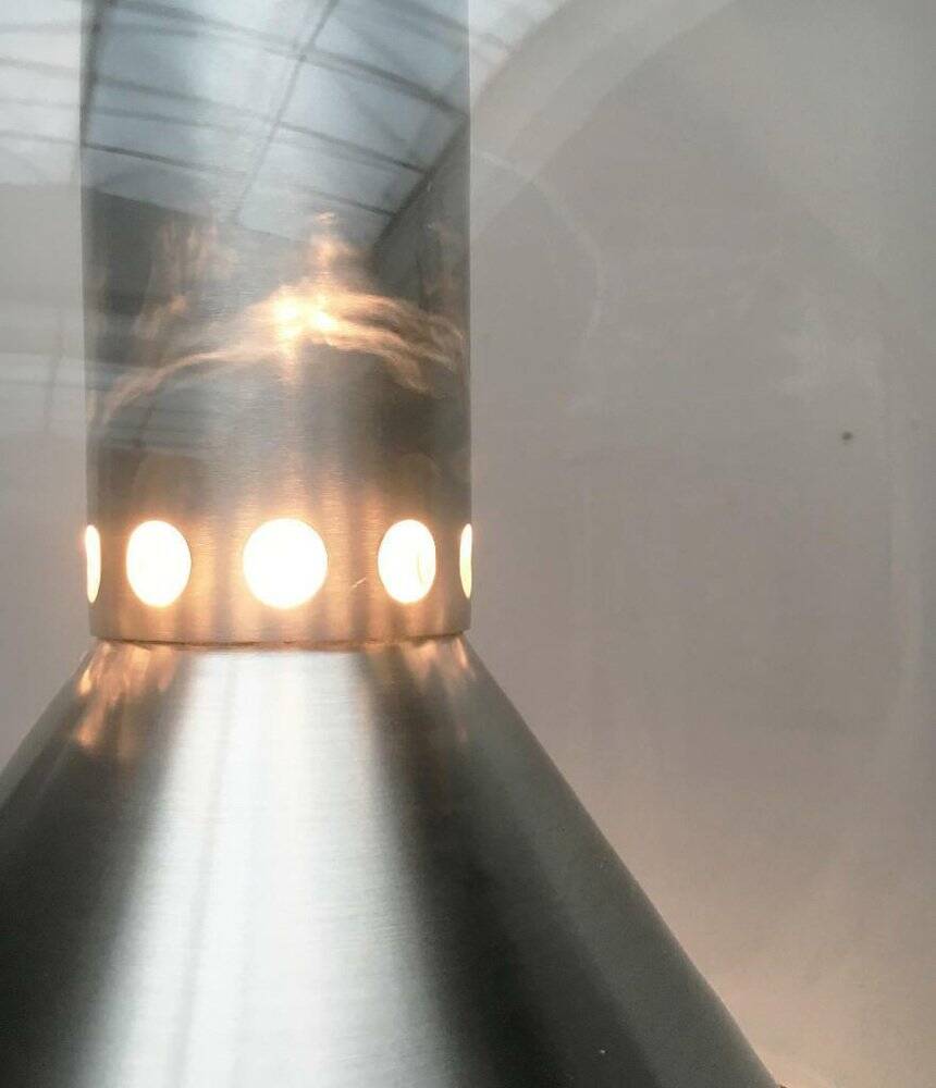 Suspension globe en verre allemand milieu du siècle, des années 1960