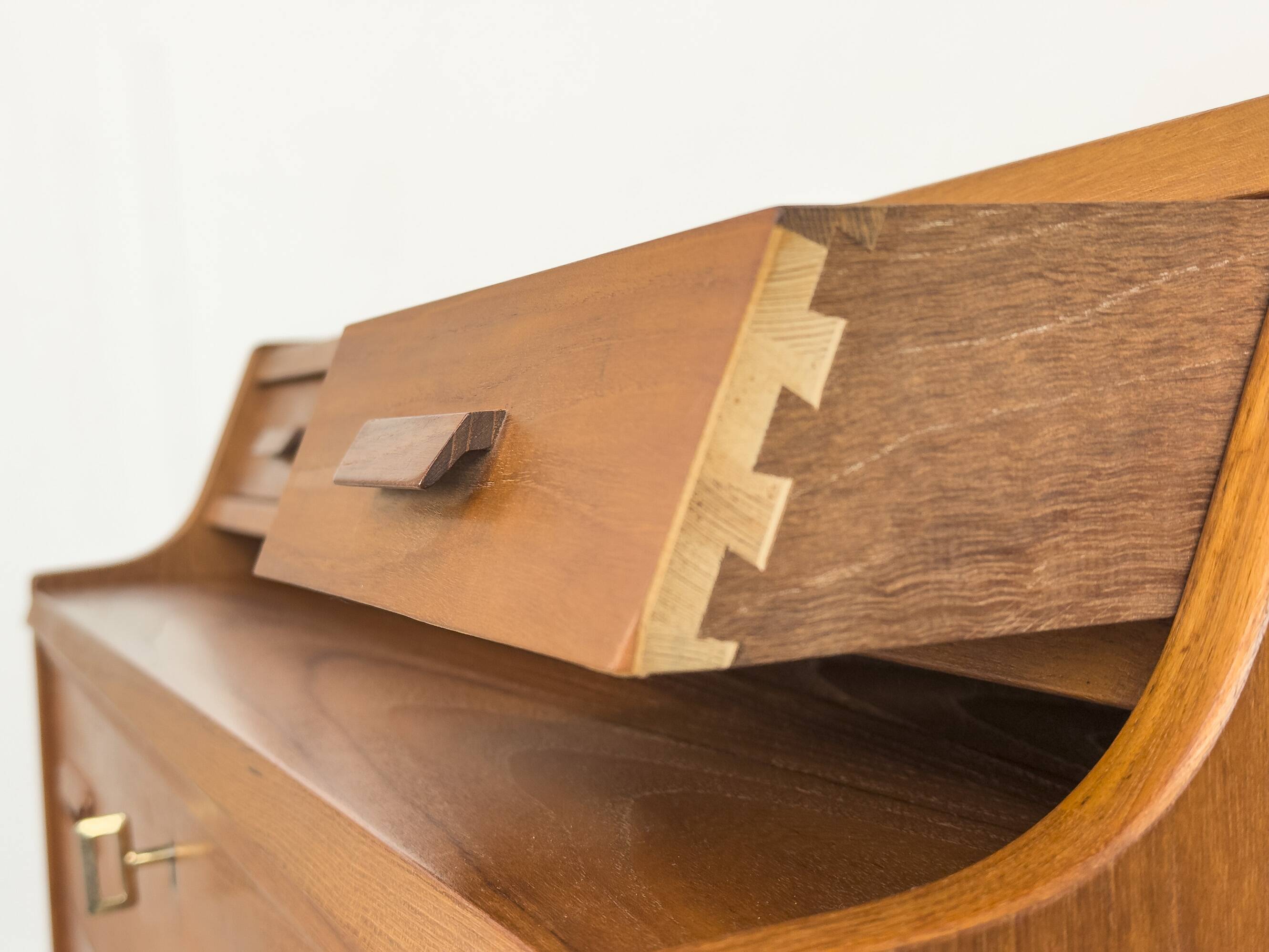 Bureau Secrétaire en Teck par Arne Wahl Iversen pour Vinde Møbelfabrik, 1960s