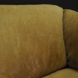 Canapé d’angle cuir 60 70 vintage