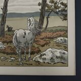Lithograph by Henri Rivière Aspects of Nature - The Bay