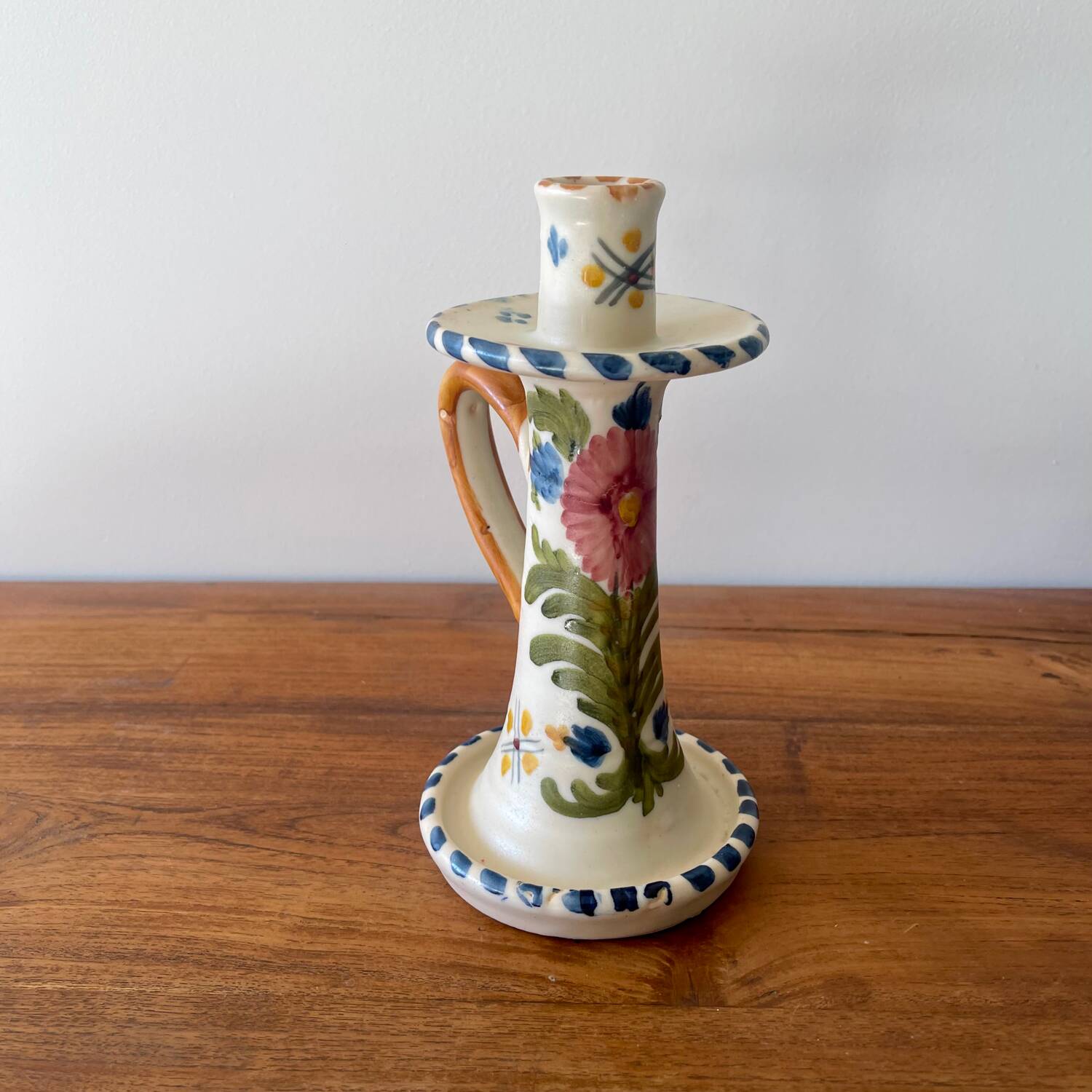 Talavera ceramic candle holder