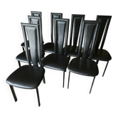 Chaises pl2 roche bobois x8