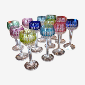 12 VERRES SAINT LOUIS ROEMER