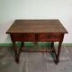 Antique writing table in chestnut – Late 18th / Early 19th century