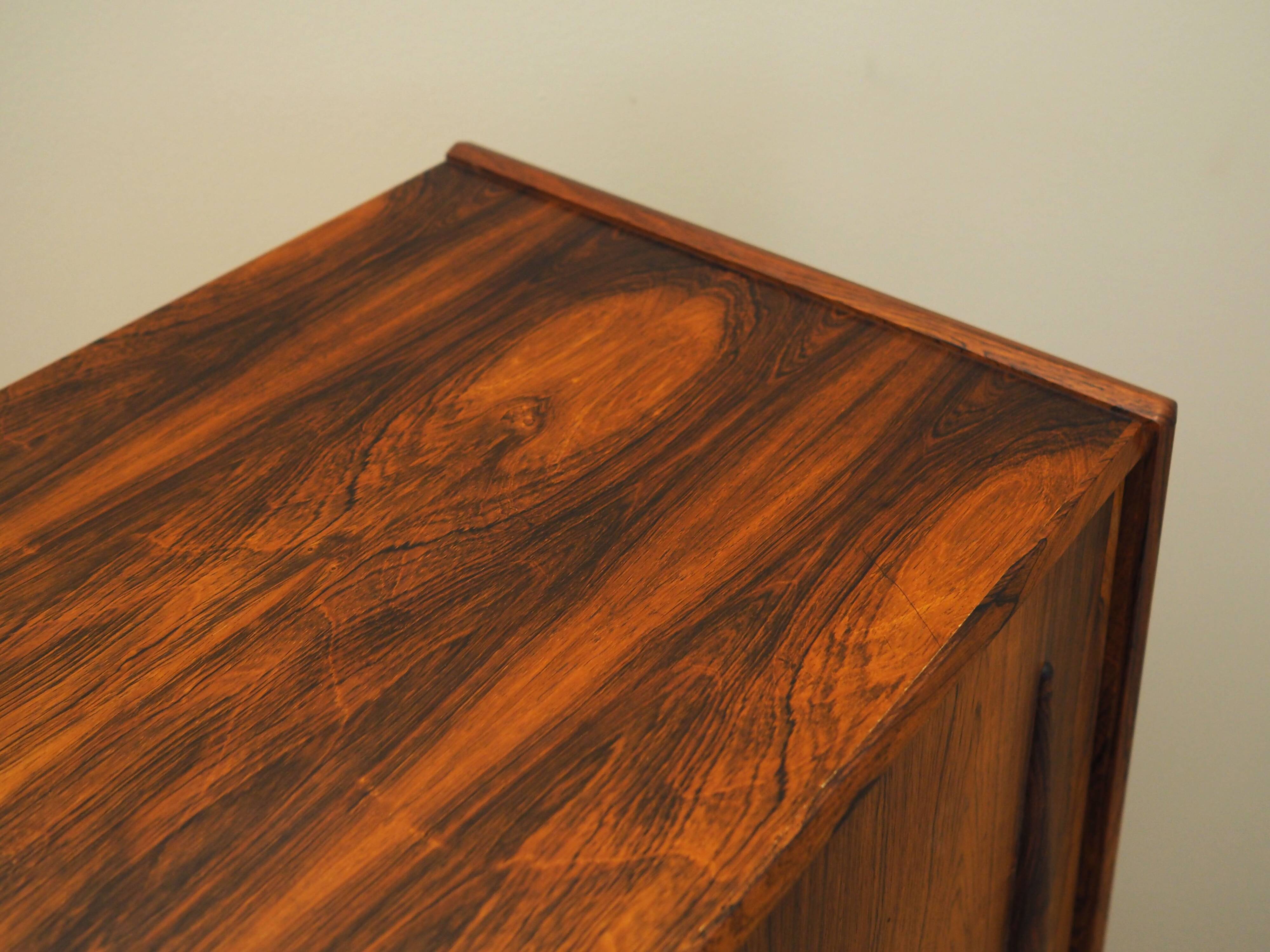 Rosewood highboard, Danish design, 1970s, production: Denmark