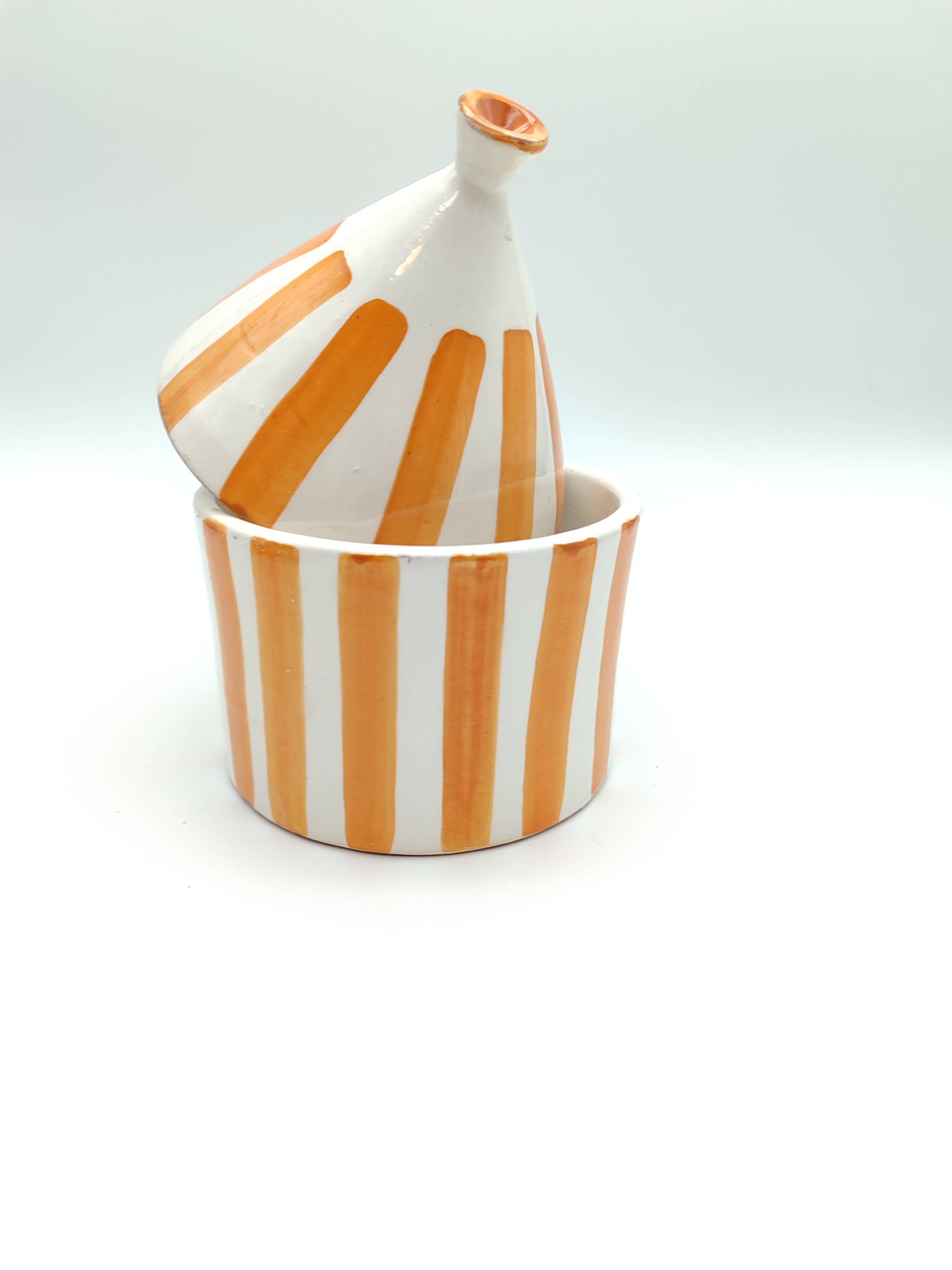 Handmade ceramic box