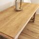 Table de ferme rénovée