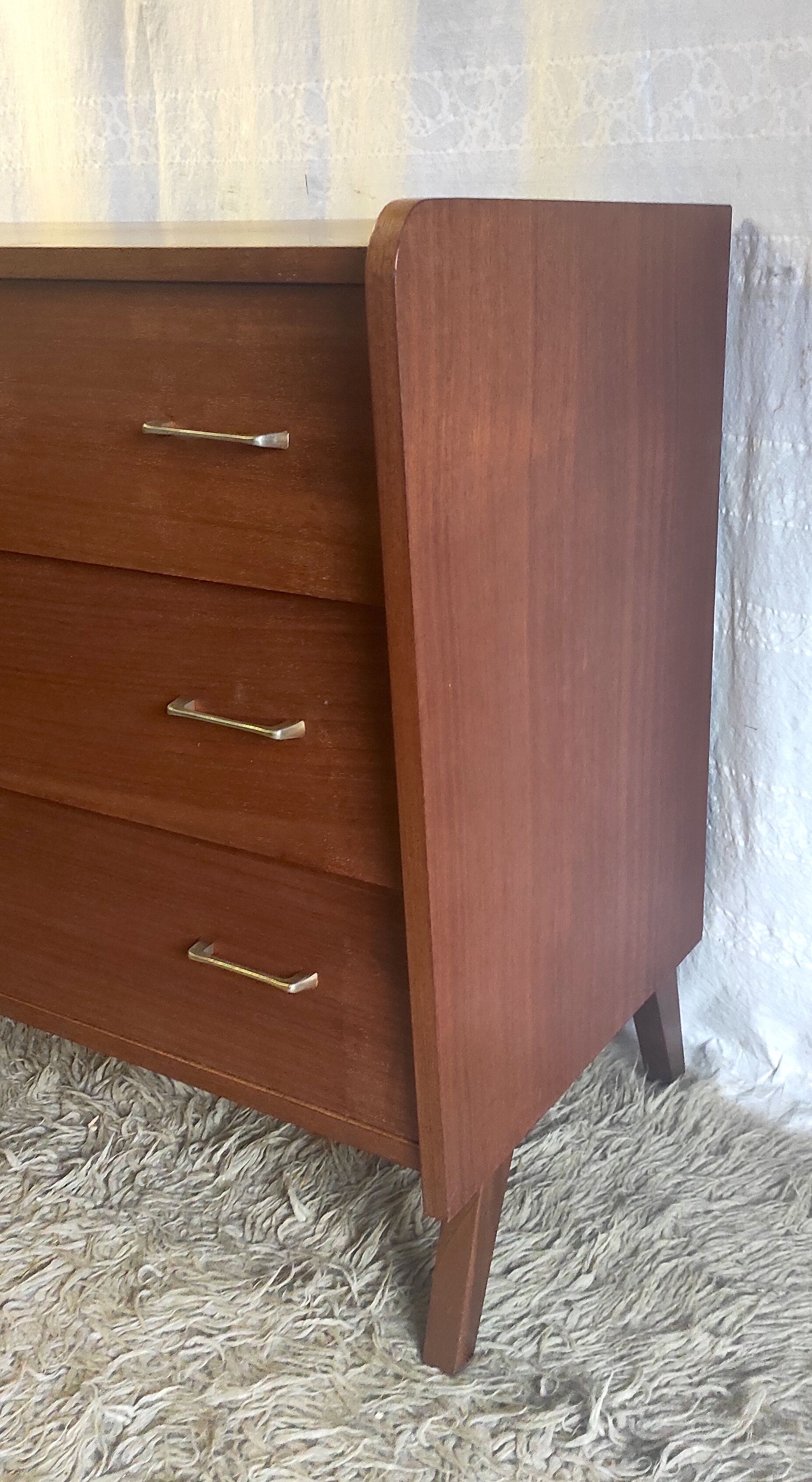 Chest of drawers 3 drawers vintage 60s/70s