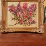 Oil on canvas signed thérésa richards (united states).