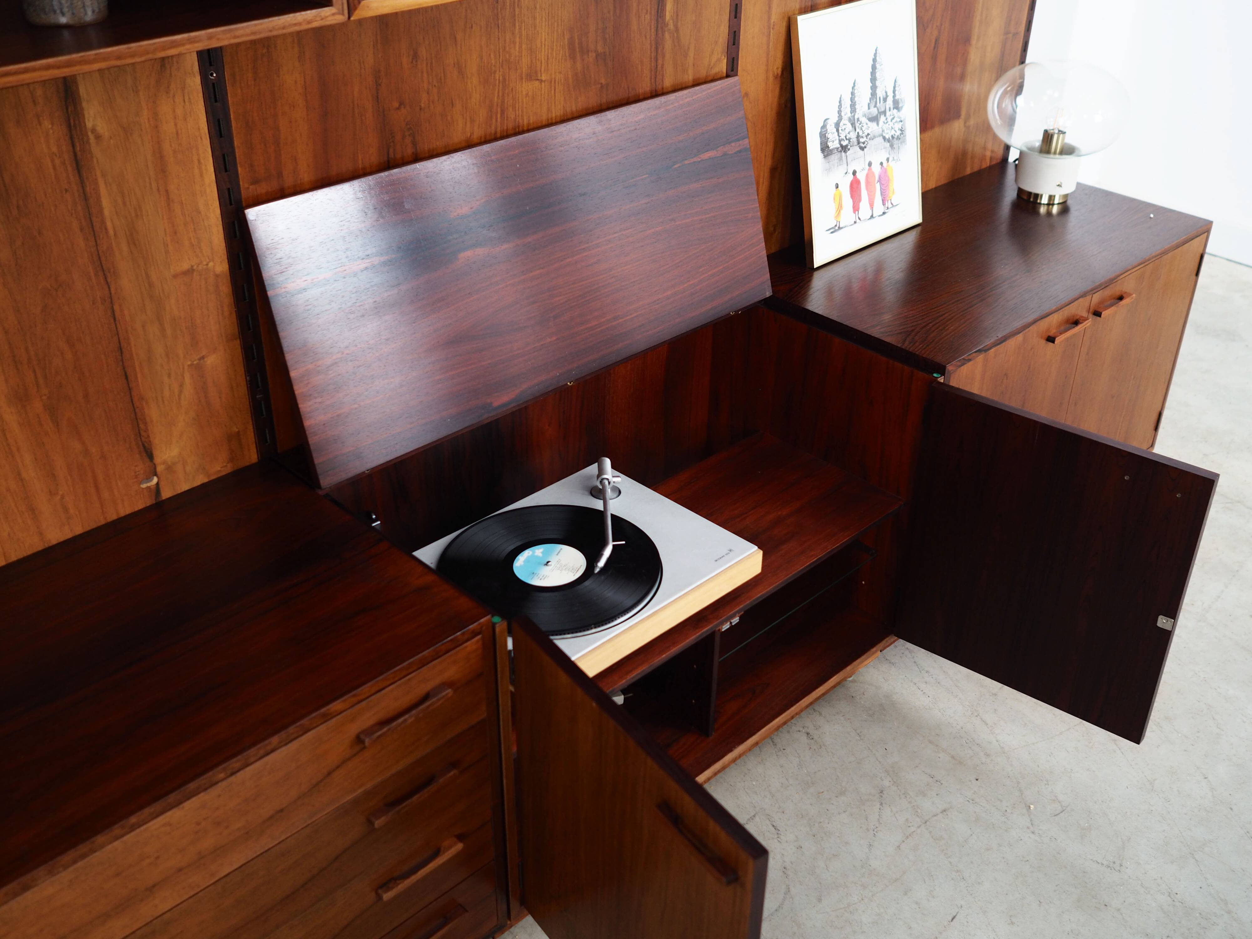 Wall unit, Danish design, 1960s, designer: Kai Kristiansen