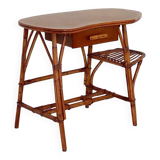 Vintage rattan desk