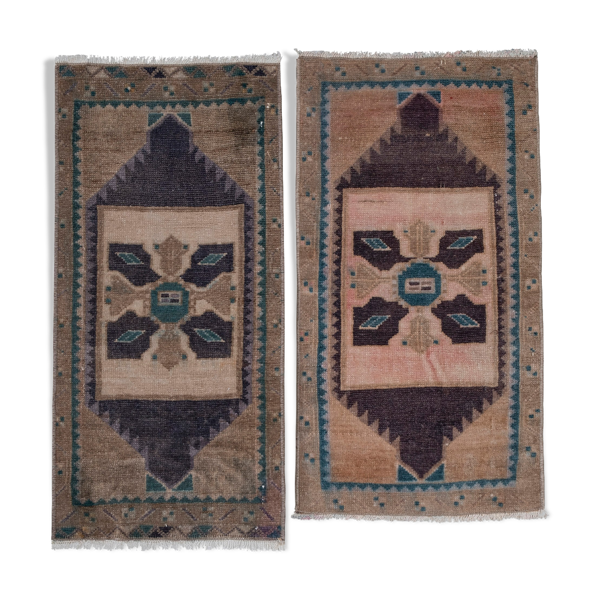 Turkish rugs 48 x 87 - 44 x 90 cm
